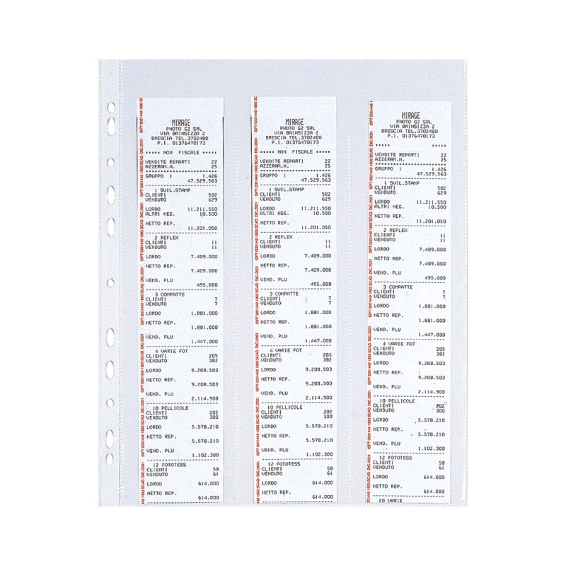 BUSTE PERFORATE