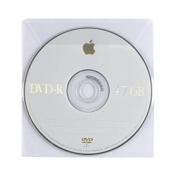 BUSTA CD / DVD TRASPARENTE