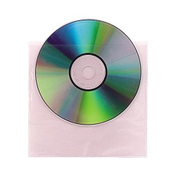 BUSTA PORTA CD/DVD TRASPARENTE