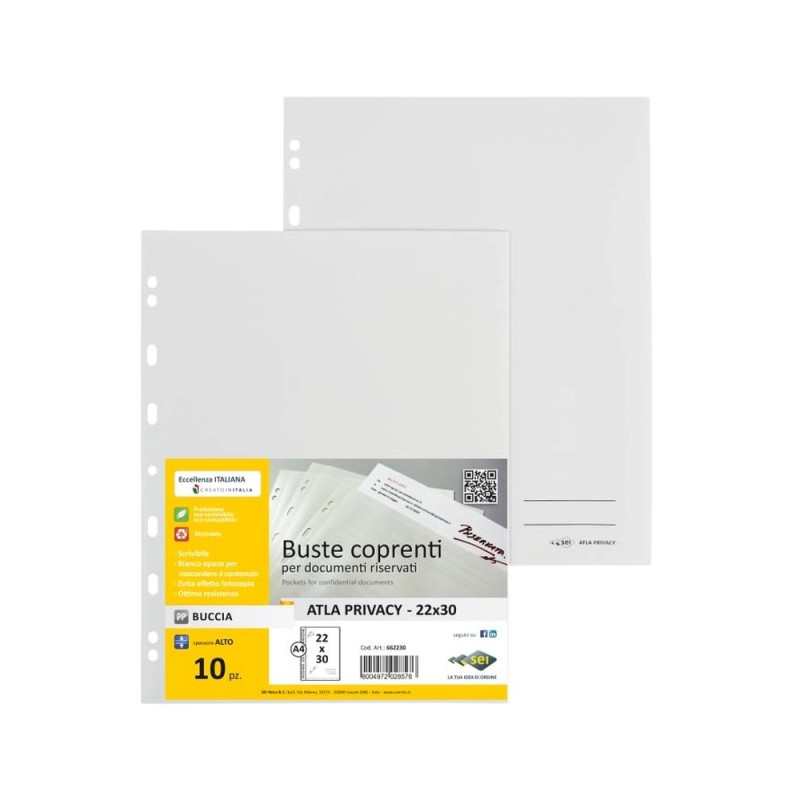 BUSTE PERFORATE ATLA PRIVACY
