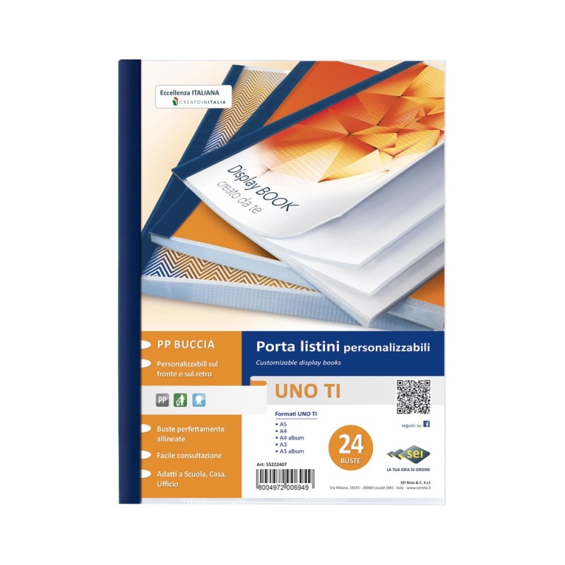 PORTALISTINO PERSONALIZZABILE UNO TI mm 300 X 420