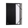CLASSIFICATORI RIGIDI TASTI STAMPATI - mm 240x320 NERO