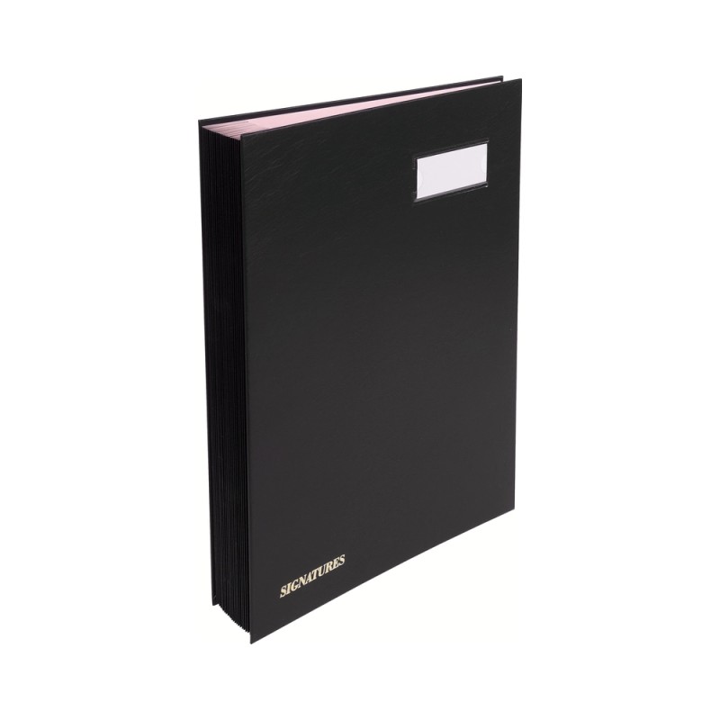 LIBRO FIRMA DIRIGENTE - mm 240x320 NERO