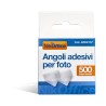 ANGOLINI PER FOTO ADESIVI TRIANGOLARI CON TASCA