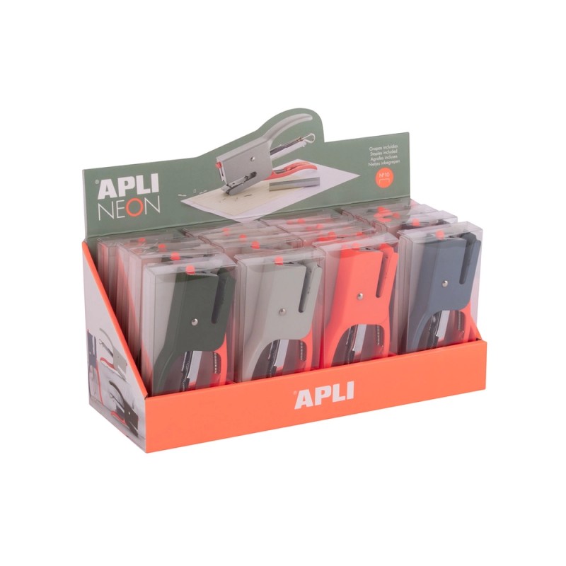 CUCITRICE A PINZA MINI NEON