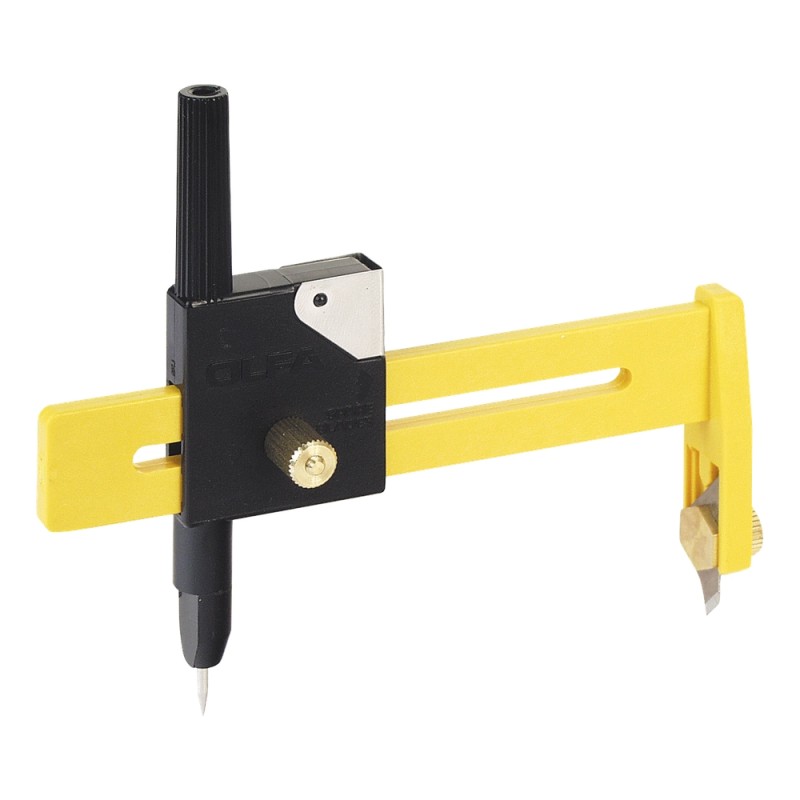 CUTTER A COMPASSO CIRCOLARE CMP-1 CON 5 LAME DI RICAMBIO