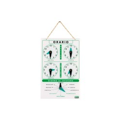 CARTELLO PLEXIGLASS ORARIO...