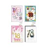 BIGLIETTI DI AUGURI SELEZIONE TOP QUALITY - cm 11,5x17 4soggetti