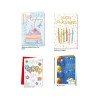 BIGLIETTI DI AUGURI SELEZIONE TOP QUALITY - cm 11,5x17 4soggetti