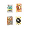 BIGLIETTI DI AUGURI SELEZIONE TOP QUALITY - cm 11,5x17 4soggetti