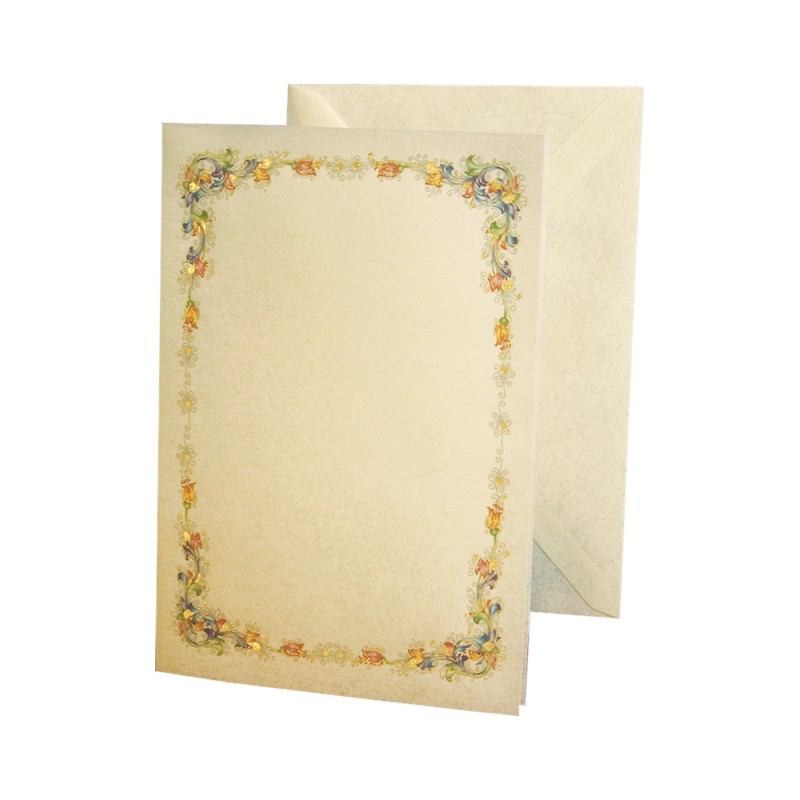 FIORENTINO TASCHETTA CARTA PERGAMENA