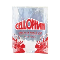 CELLOPHANE FOGLI STESI 25pz