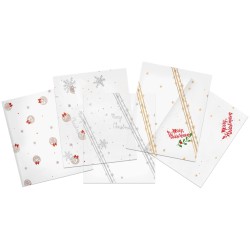 FOGLI CELLOPHANE NATALE