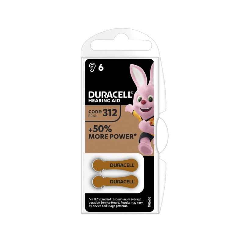 PILE SPECIALISTICHE PER ACUSTICA EASY TAB - BLISTER 6PZ