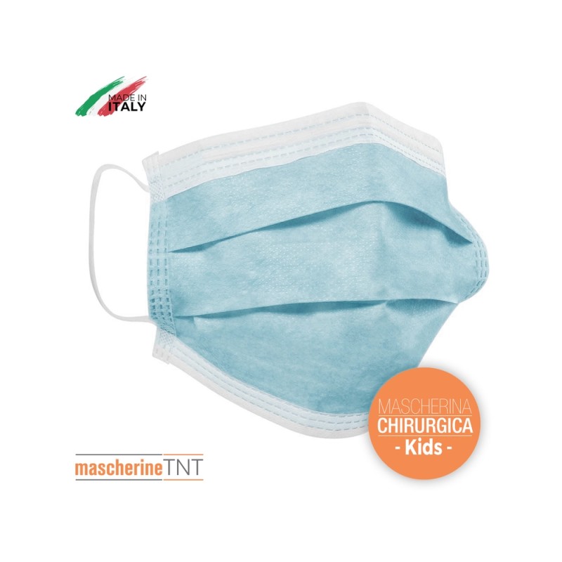MASCHERINA CHIRURGICA TIPO II - AZZURRA