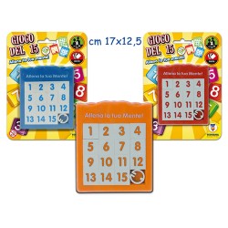 GIOCO DEL 15 3 COL ASS...