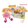 CARLOTTA - BAMBOLA IN PEZZA FLOREALE 4 MDL 30 CM
