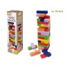 FATTO DI LEGNO - GIOCO TORRE  MAGICA 54 PZ  COLOR.