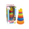 GOGO - PIRAMIDE AD ANELLI COLORATA