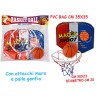 TEOSPORT - GIOCO BASKET C/PALLA GONFIA DIAM CM 20
