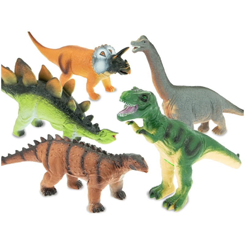 GEO NATURE - DINOSAURO SOFFICE 5 MDL CON SUONO