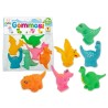 GOGO - GOMMOSI DINOSAURI FUNNY 6 PZ