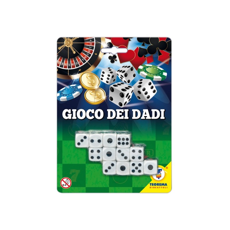 CASINO  GAMES DADI 12 PZ