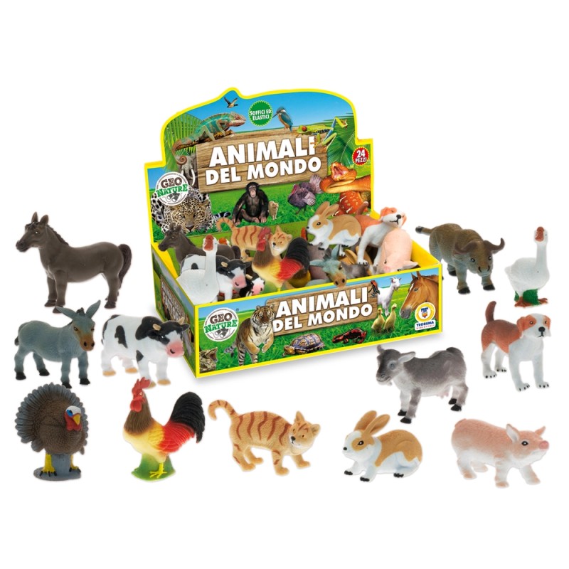 GEO NATURE - ANIMALI FATTORIA SOFFICI 12 MDL