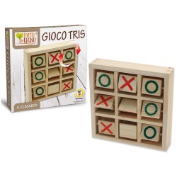 FATTO DI LEGNO - GIOCO TRIS...