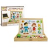FATTO DI LEGNO - LAVAGNA MAGNETICA DOUBLE FACE
