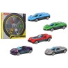 AUTO DIE CAST RUOTA LIBERA SCALA 1:64 6PZ 2ASS.