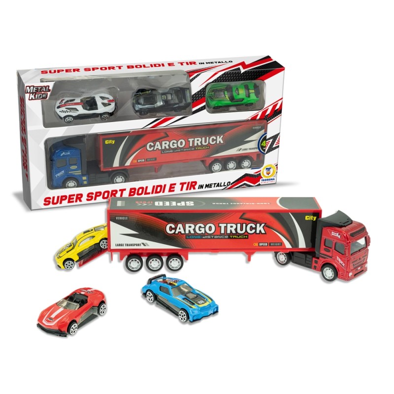 METAL KIDS - TIR CARGO ON 3 AUTO IN METALLO