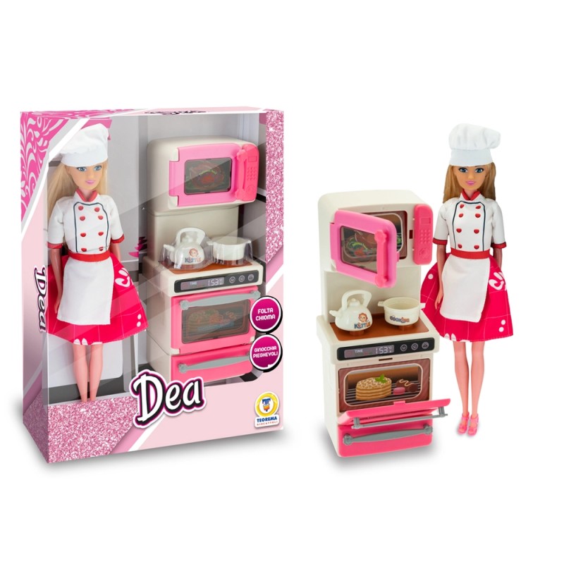 DEA - BAMBOLA CHEF IN CUCINA