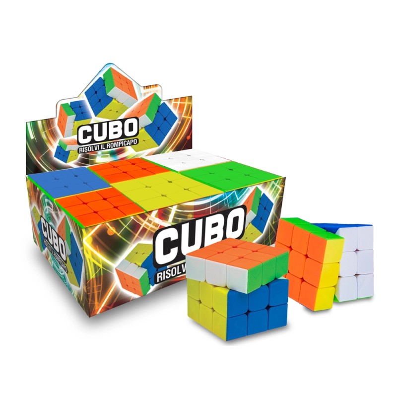 GIOCHI DI SOCIETA  - CUBO MAGICO LATO CM 5,7
