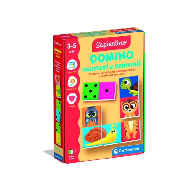 DOMINO NUMERI E ANIMALI