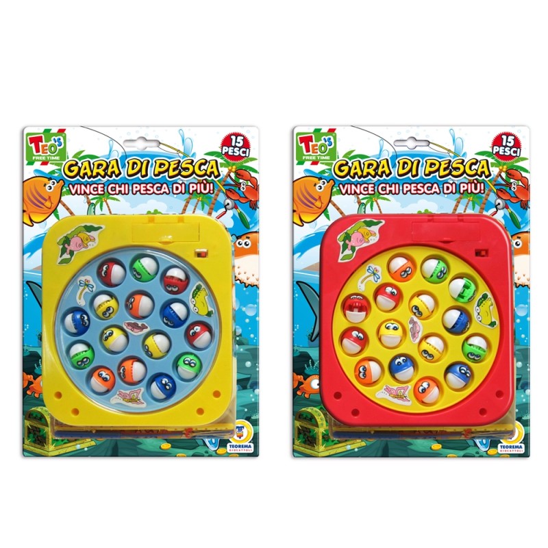 TEO S - GARA DI PESCA 15 PESCI  A BATTERIA CM15