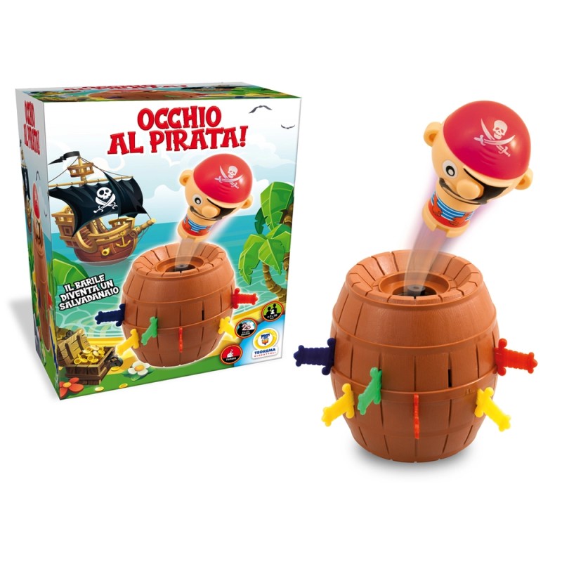 GIOCO IN SCATOLA OCCHIO AL PIRATA