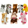 NICE & GOOD - MARIONETTE ANIMALI 25 CM 8 MDL ASS