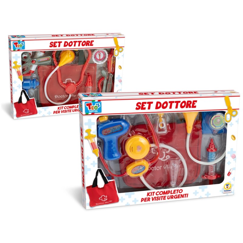 TEO S - SET DOTTORE CON VALIGETTA STETOSCOPIO 2 MDL ASS
