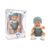 BABY TEO - NEONATO IN PURO VINILE 35 CM