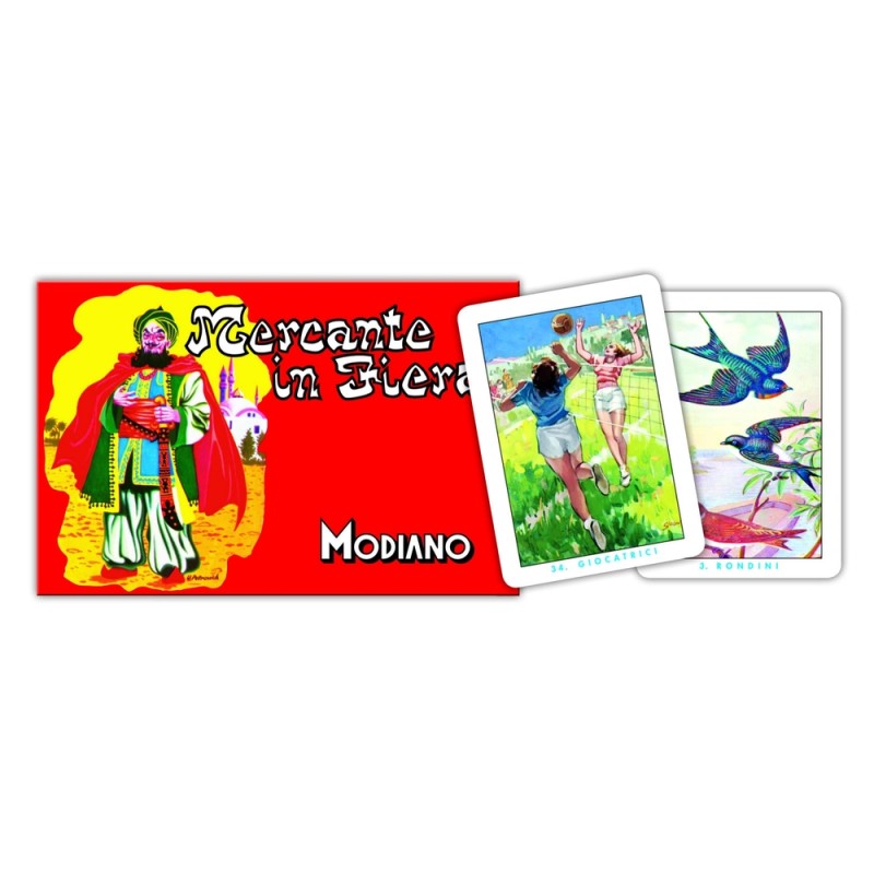 CARTE DA GIOCO MERCANTE IN FIERA 250