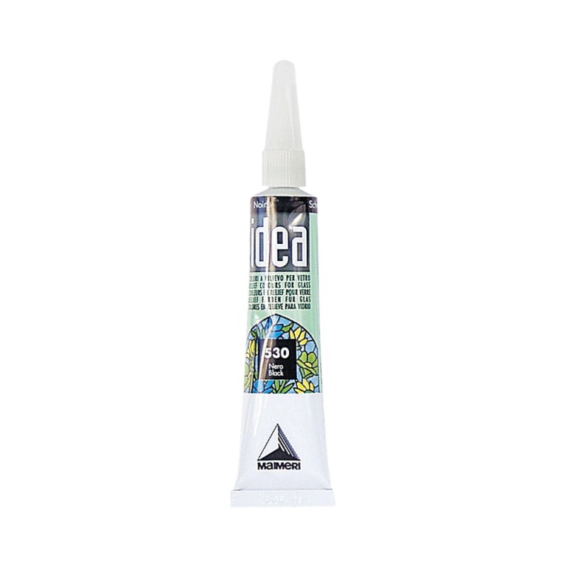 Pasta per contorni A rilievo tubetto 20ml MAIMERI, Nero