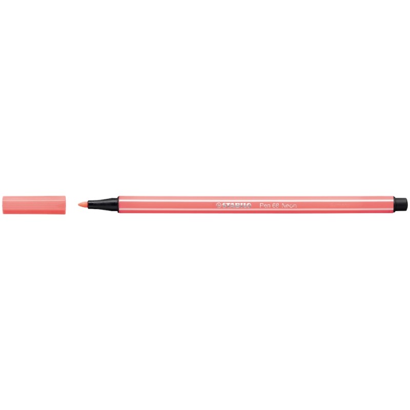 Pennarelli acquarellabili pen 68 punta media STABILO, Rosso chiaro