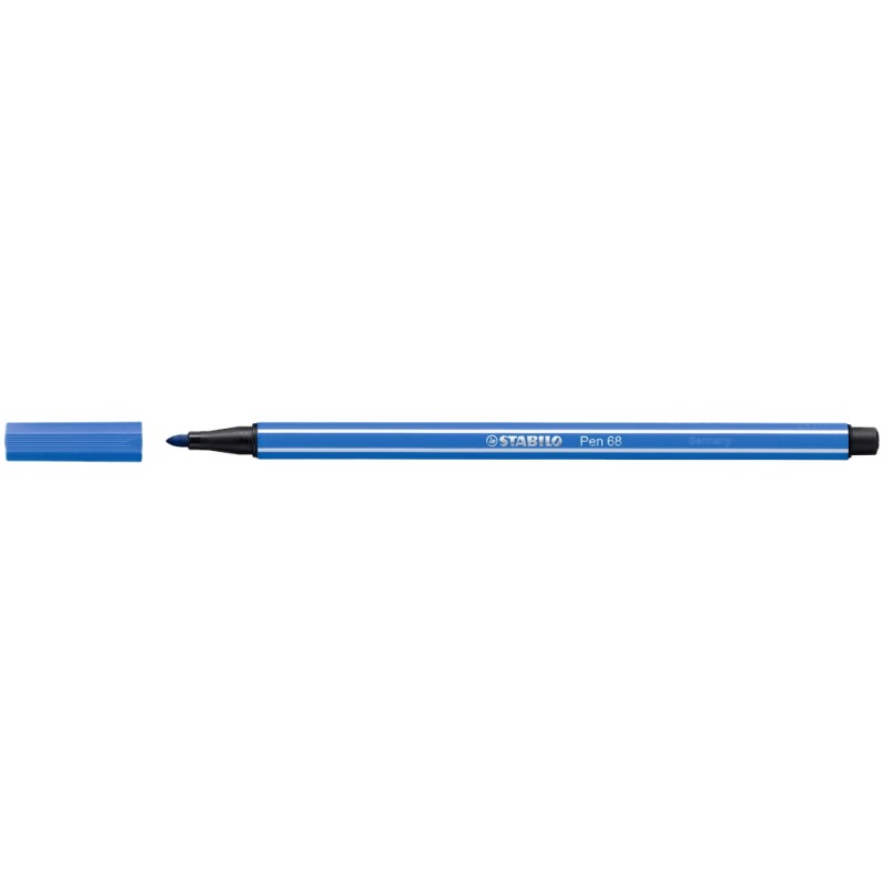 Pennarelli acquarellabili pen 68 punta media STABILO, Blu scuro
