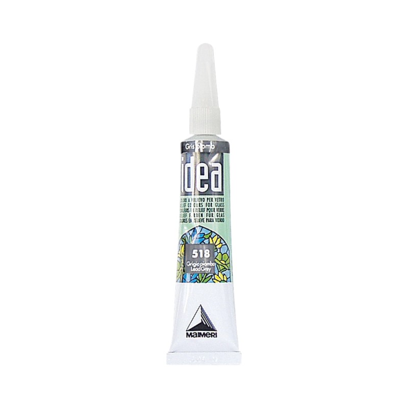Pasta per contorni A rilievo tubetto 20ml MAIMERI, Grigio piombo