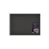 Sketch book black drawing nero a spirale FABRIANO, 190g/m², 40 fogli