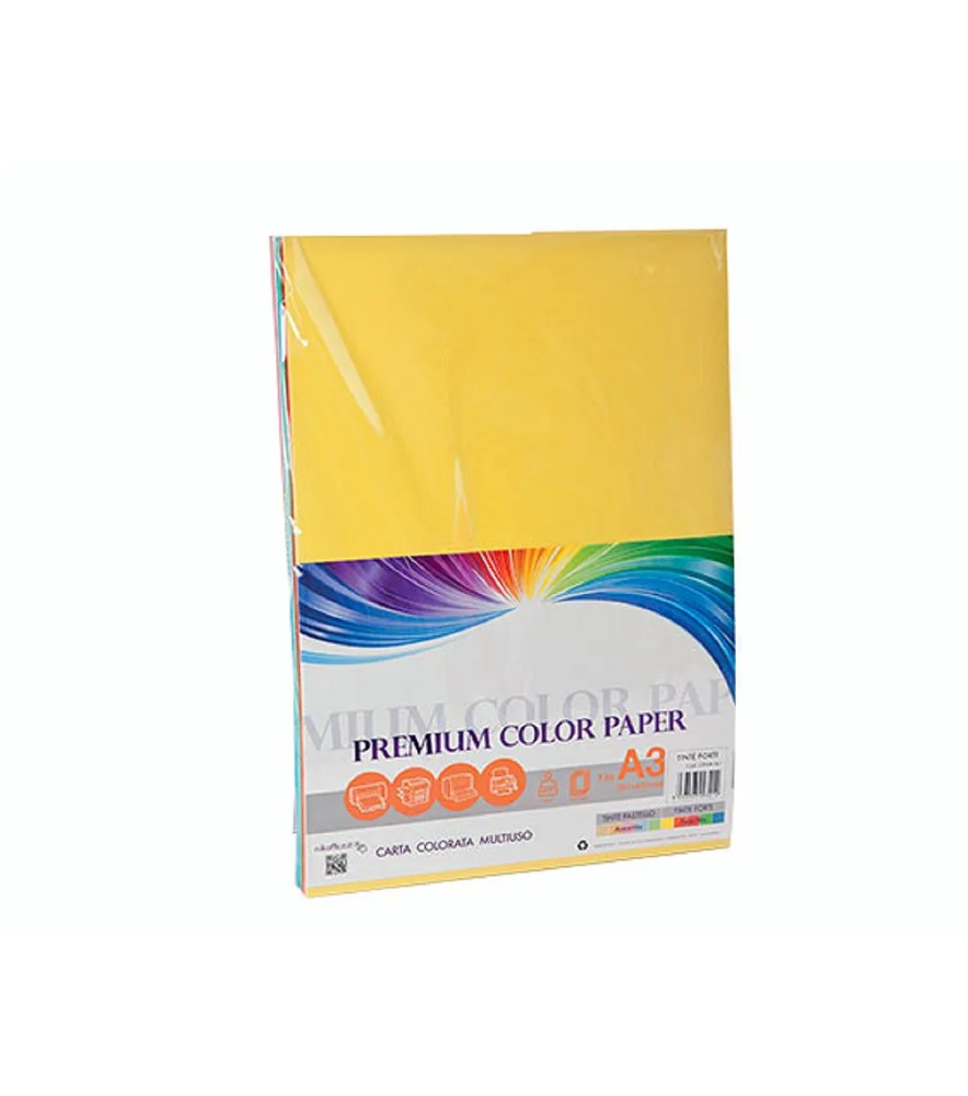 Carta Fotocopie Colorata A3 80gr