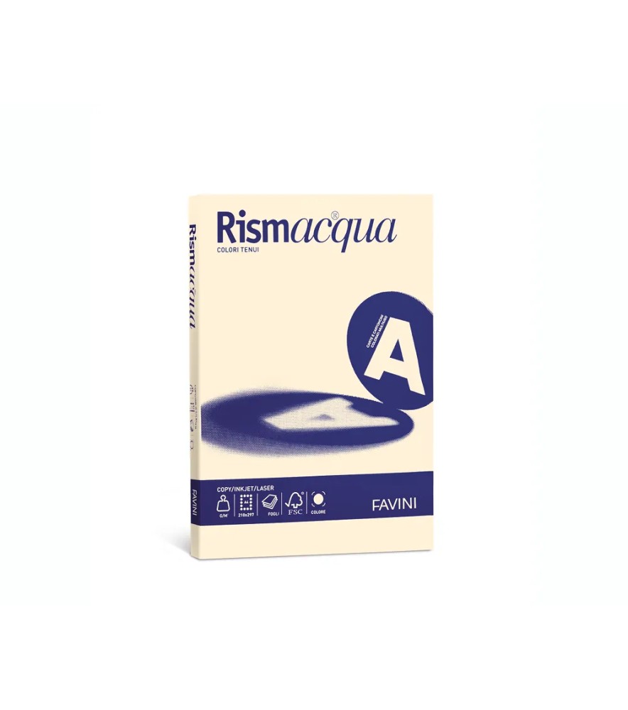 Carta Fotocopie Colorata Rismacqua A4 200gr