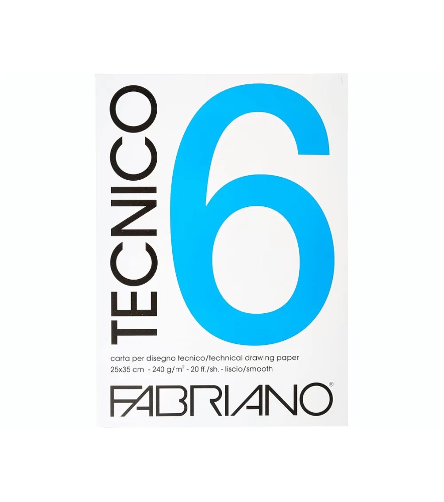 Blocco Carta da Disegno Tecnico 6 Bianco