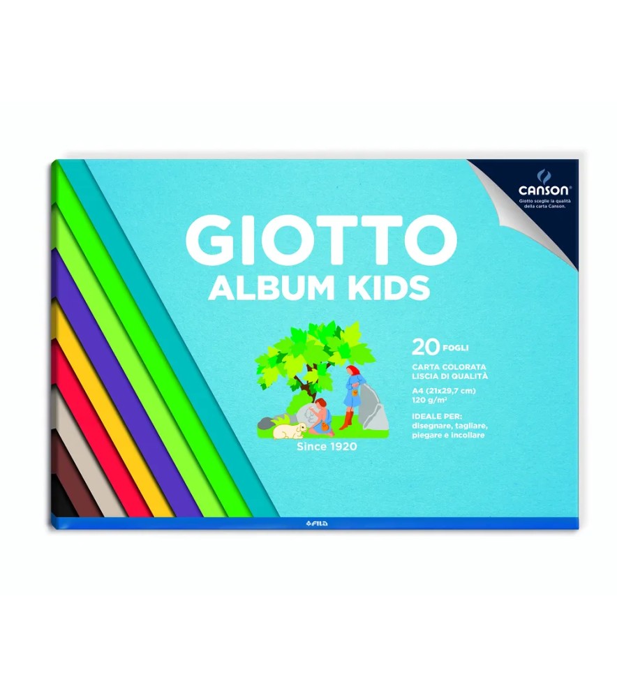 Giotto Album Kids Colore Assortito